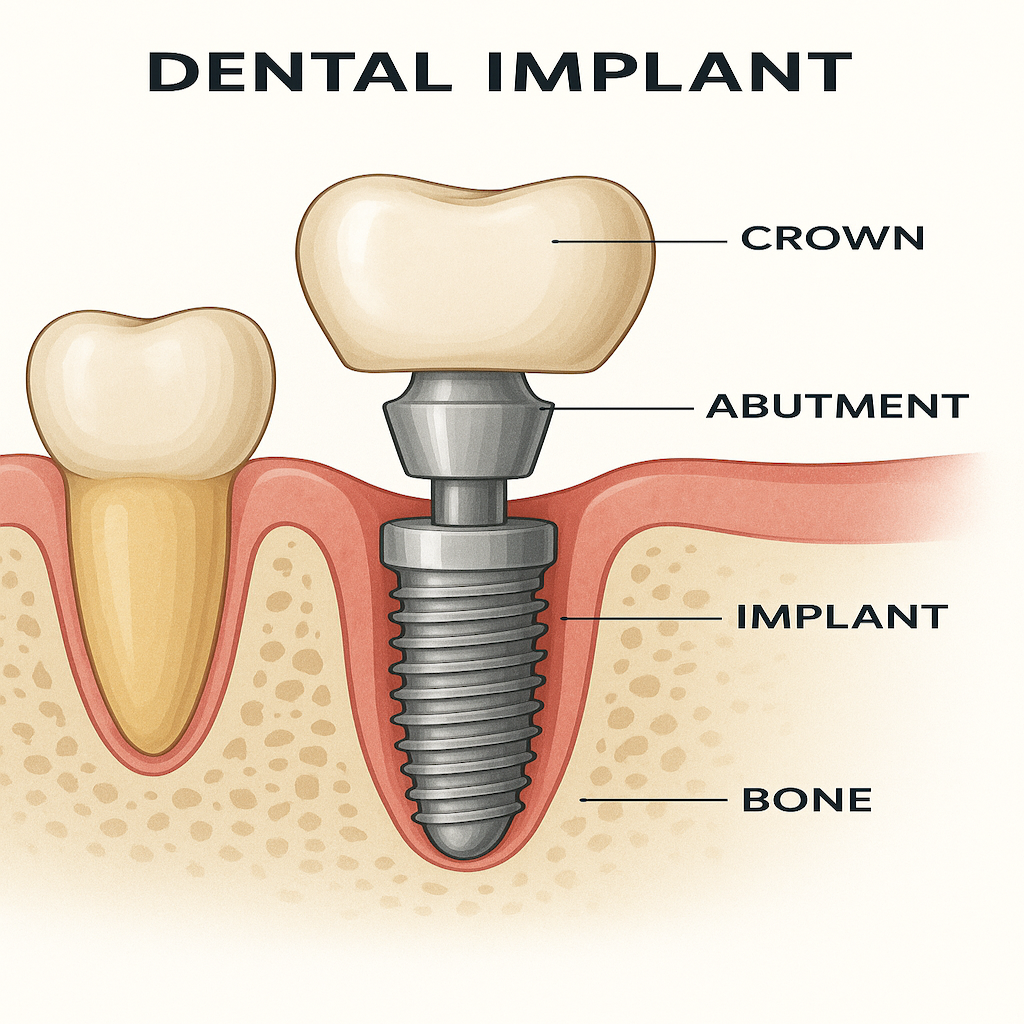 ¿Qué son los implantes dentales y por qué podrían ser la mejor opción para ti?